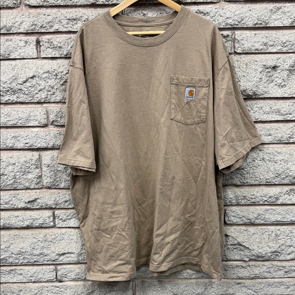 Carhartt Other - Carhartt Men's Brown Short Sleeve Tee